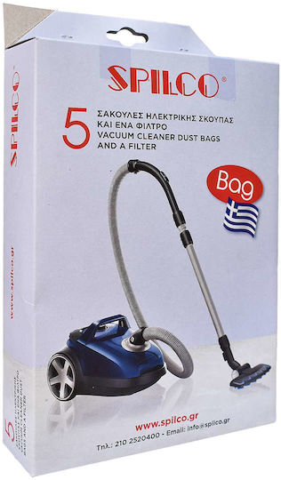 Philips Σακούλες Σκούπας 5τμχ Συμβατή με Σκούπα Philips