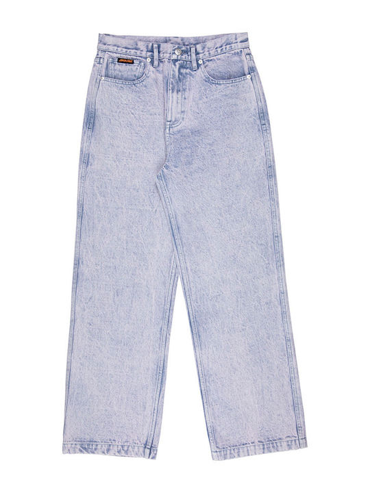 Women's Jean Trousers in Loose Fit Rose Quartz Tint