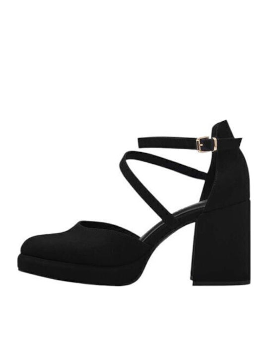 Black Heels with Strap