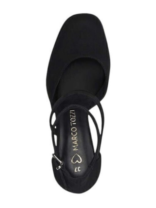 Black Heels with Strap