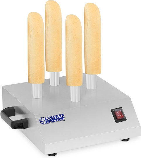Royal Catering Rchw-200 Hot Dog Bun Warmer 4 Buns