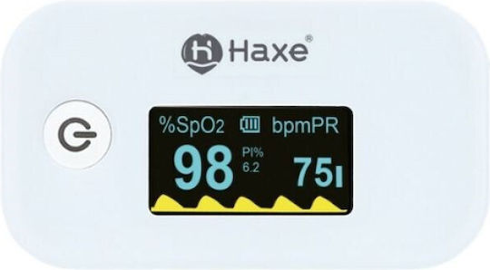 Haxe Παλμικό Οξύμετρο Δακτύλου Λευκό UISHAXPLS0002