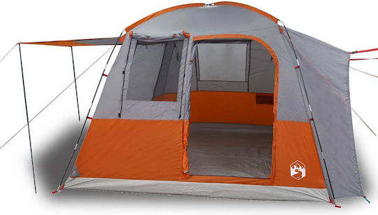 vidaXL Σκηνή Camping Αυτοκινήτου Γκρι για 4 Άτομα 314x314x240εκ.