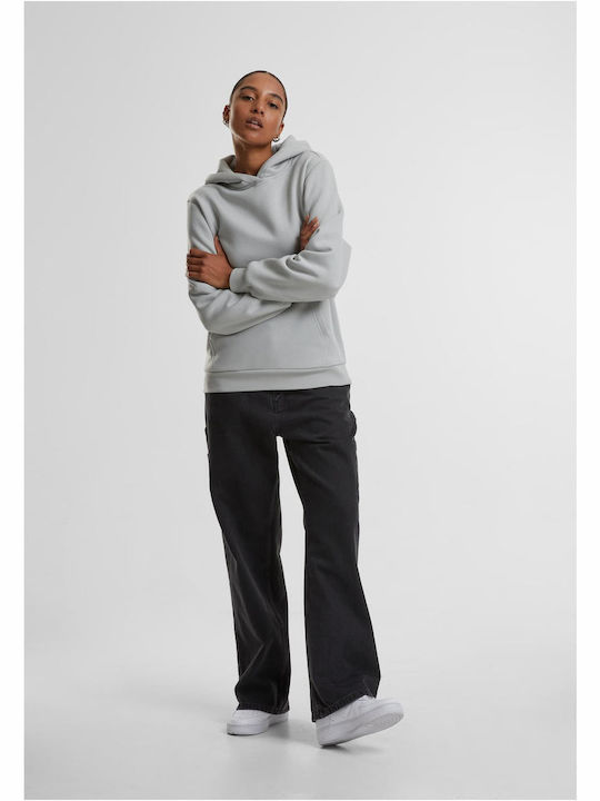 Urban Classics Women's Cropped Sweatshirt Lightasphalt