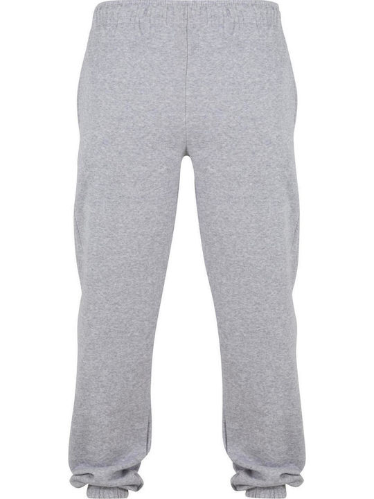 Basic Essential Παντελόνι Φόρμας χωρίς Λάστιχο Heathergrey