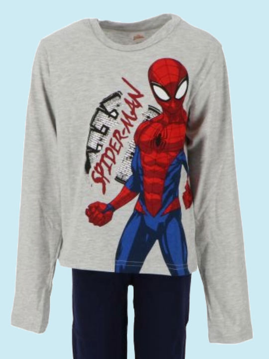 Marvel Kids Pyjamas Cotton grey, blue