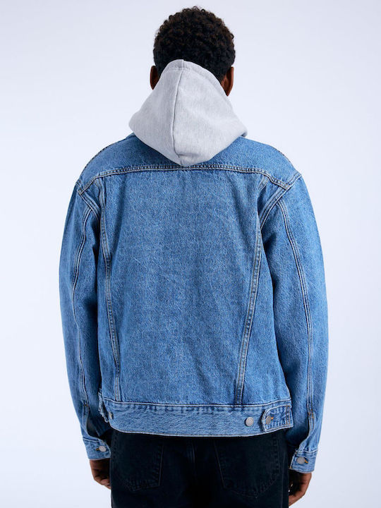 Dr Denim Herrenjeans Jacke Stream Sky