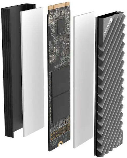 Jonsbo M.2-3 Ψύξη Μ.2 SSD Γκρι