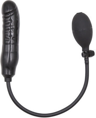 Naughty Toys Анално дилдо Черен 15см