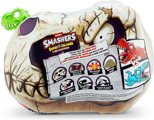 Zuru Island Mini Skull Tyrannosaurus Smashers Green for 3+ Years