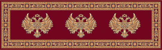 Isexan Atlantis 1000 - Orthodoxia Църковен килим кръгъл Red с диаметър 100εκ. 40-1010-1000