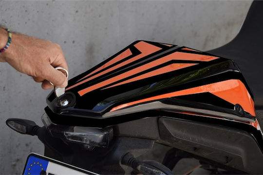 Moto Discovery Back Motorcycle Monoseat for KTM 390 Adventure White 1pcs