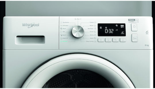 Whirlpool FFT M11 82 EE R Uscător de rufe 8kg cu pompă de căldură
