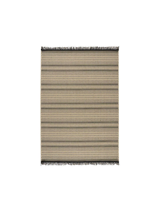 Beauty Home Sol Art 9754 Rug Rectangular Summer Wicker with Fringes Beige