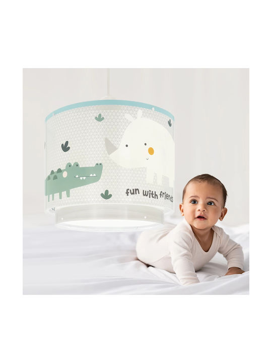 Ango Kids Plastic Single Ceiling Light E27 15W 26cm