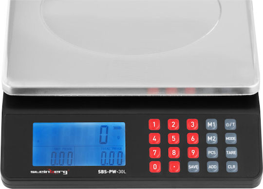 Lcd Tabletop Retail Scale 30 Kg 1 G