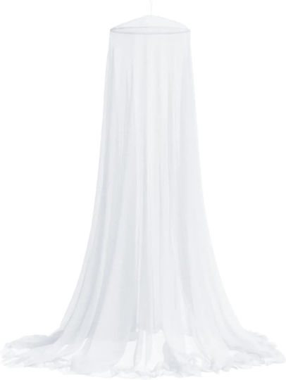 vidaXL Single Camping Mosquitos Nest White 56x56x220cm