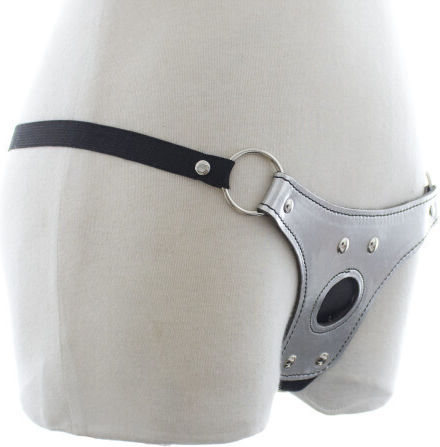 Naughty Toys Harness in Silver Color
