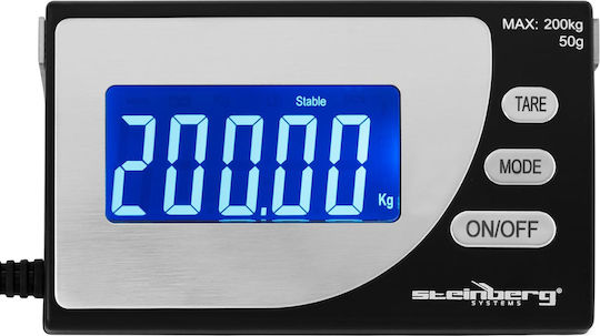 Industrielle Paketwaage bis zu 200 kg 50 g LCD USB