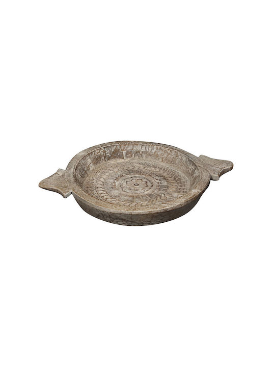 Parat Δισκος Ξυλο Καφε 55x44xh8cm C470896
