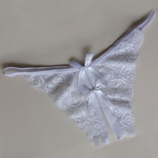 Infinity Box Γυναικείο Sexy Slip Λευκό