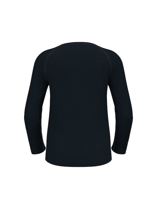 Odlo Active Warm Kids Thermal Top Navy Blue