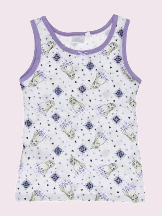 Disney Frozen Set maiouri pentru copii Fără mâneci Gray, Lilac 2buc