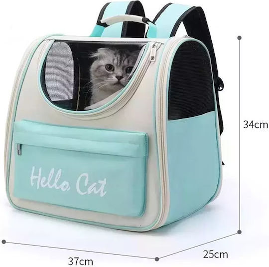 Backpack Carrier Bag for Dogs and Cats Up to 5.5 kg M37xW25xH34cm Purple