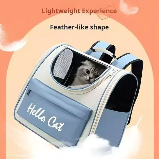 Backpack Carrier Bag for Dogs and Cats Up to 5.5 kg M37xW25xH34cm Purple
