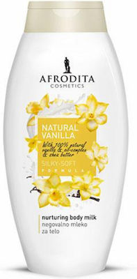 Afrodita Natural Vanilla Nourishing Body Milk + 2 Samples