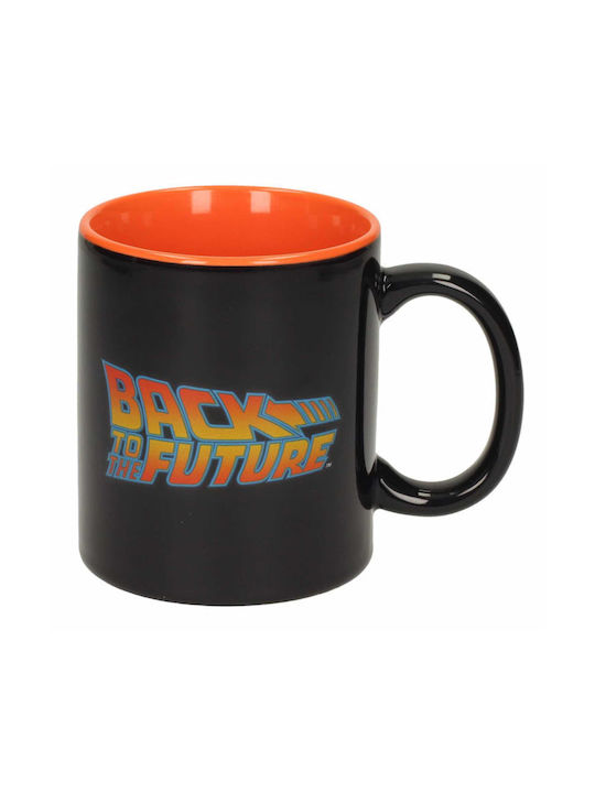 Sd Toys Back to the Future Tasse Keramik Schwarz 330ml 1Stück