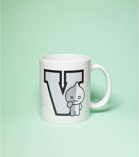 Line Friends Cană Ceramică Albă 300ml