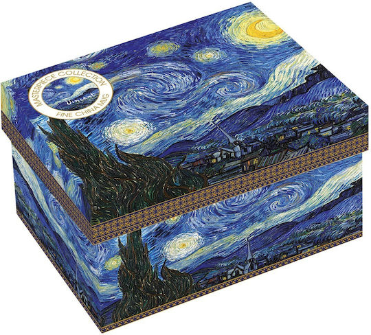 R2S The Starry Night Κούπα από Πορσελάνη Μπλε 300ml R2S The Starry Night Κούπα από Πορσελάνη Μπλε 300ml