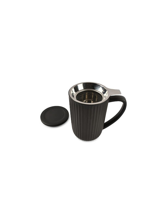 Salt & Pepper Mug Black 600ml