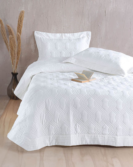 Rythmos Reina Σετ Νυφικό Κουβερλί 7τμχ 235x250cm