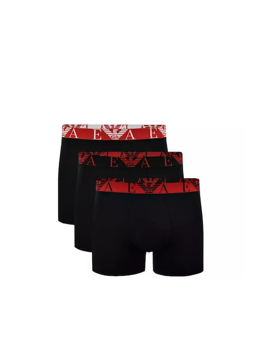 Armani Jeans Men's Boxers Black 3Pack