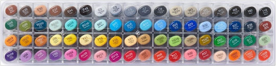 Copic Sketch 72 Colors Set A