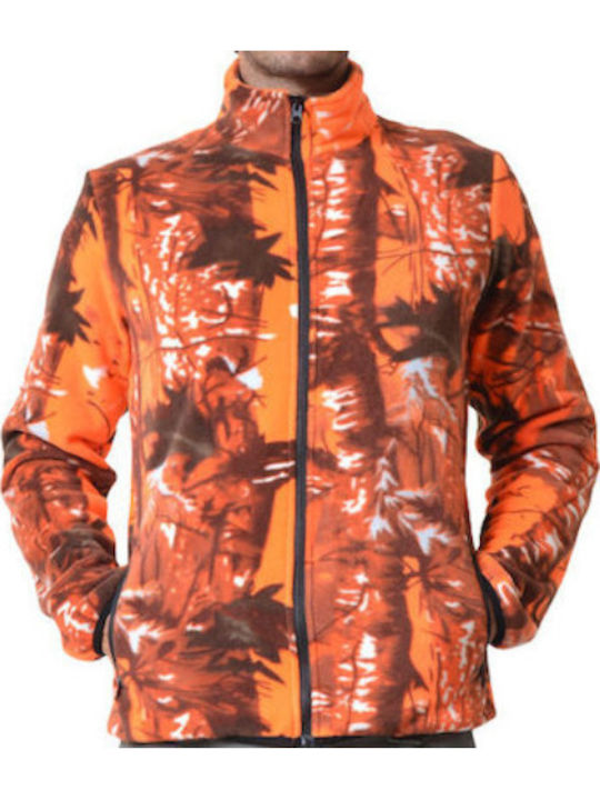 Herren Jacke Orange