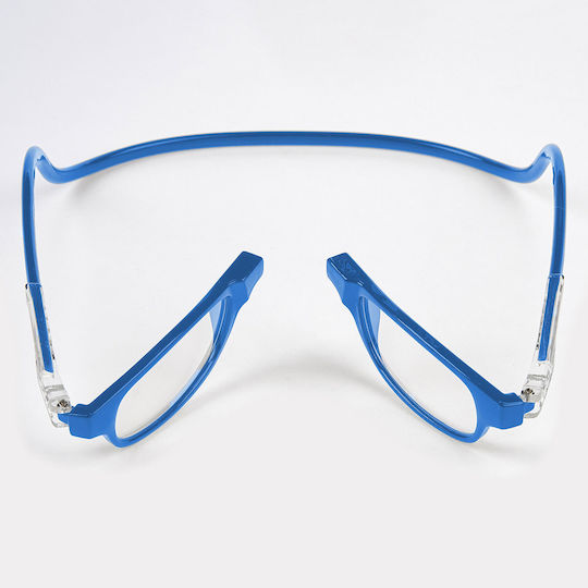 Reading Glasses +2.50 with Magnet in Blue color AG-A008