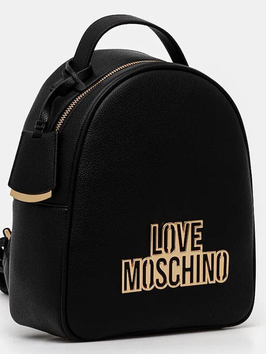 Moschino Γυναικεία Τσάντα Πλάτης Μαύρη