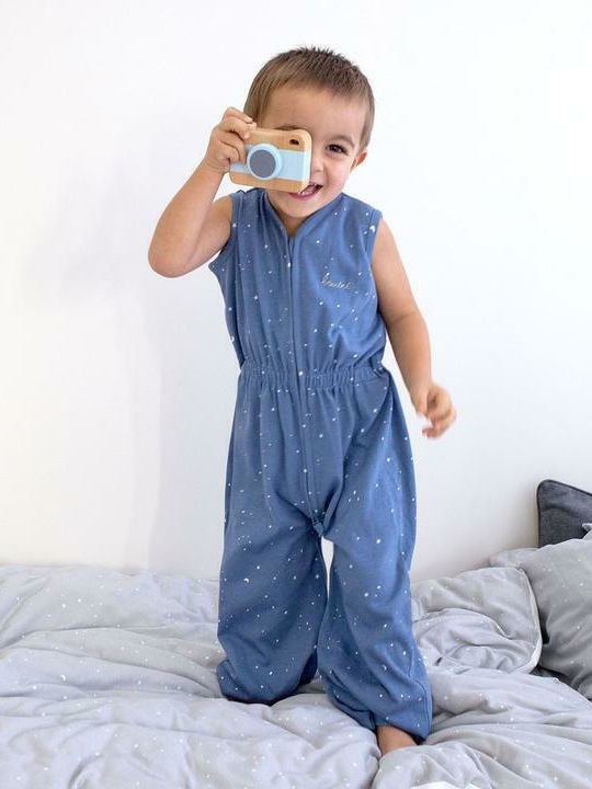Bemini Χειμερινός Υπνόσακος με Πόδια Magic Bag 3 tog Blue με Αποσπώμενα Μανίκια
