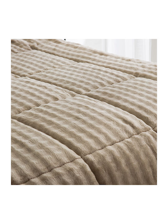 Beauty Home Duvet Cover Queen 240x260cm 12510 Beige