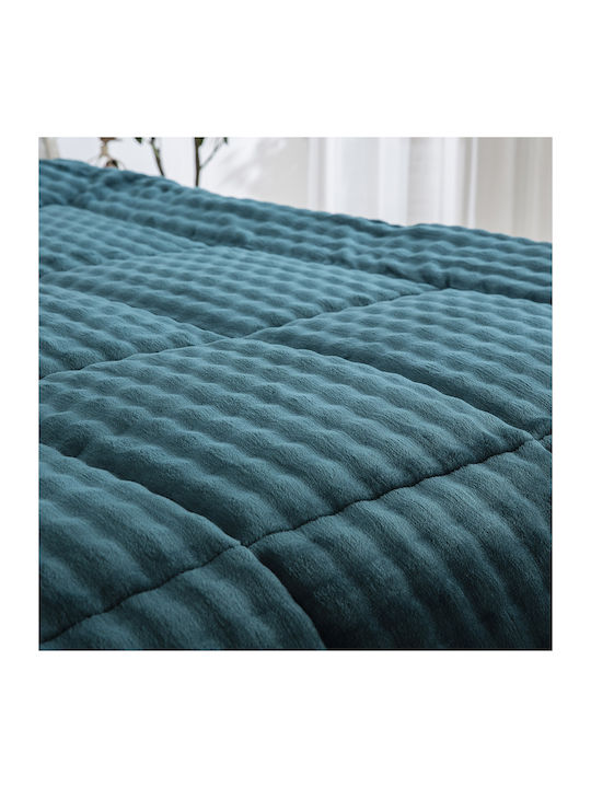 Beauty Home Duvet Cover Semi-Double 180x240cm 12514 Petrol