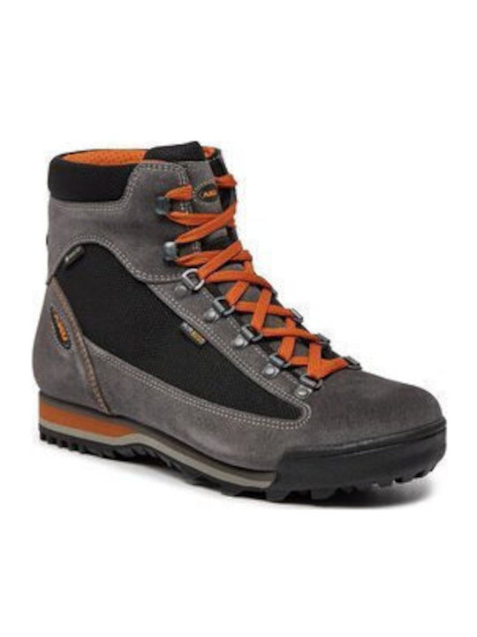 Aku Slope GTX Men's Hiking Boots Waterproof with Gore-Tex Membrane Black / Orange