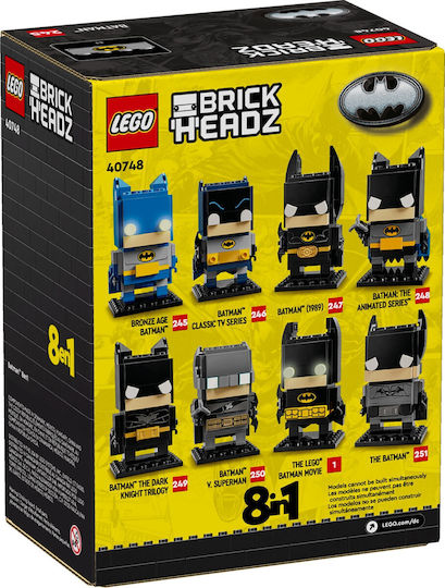 Lego Brick Headz for 10+ Years 325pcs