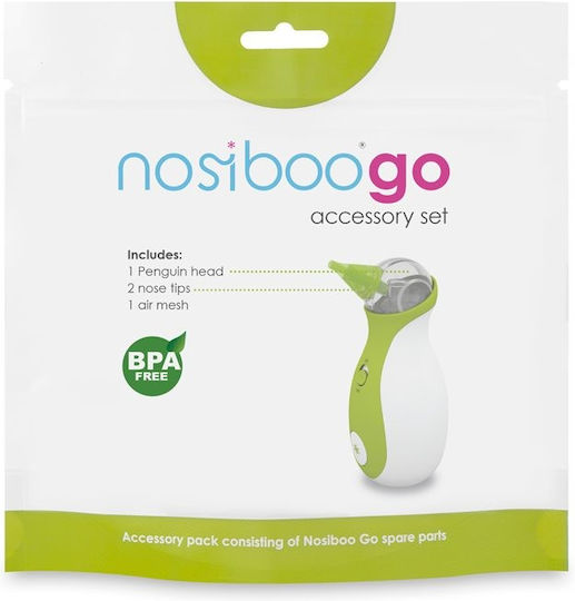 Комплект аксесоари за преносим назален аспиратор Nosiboo Go