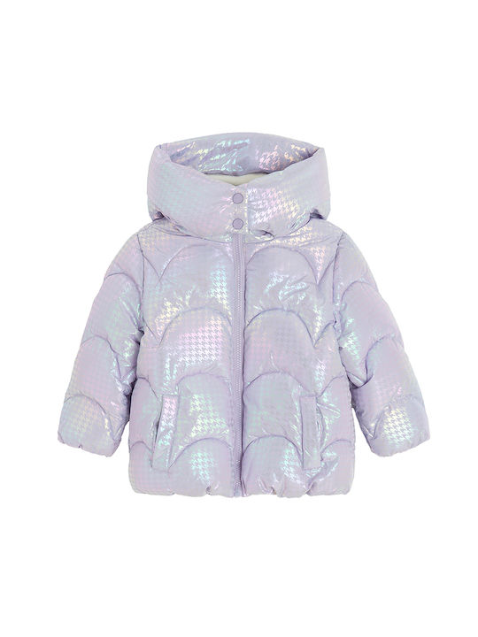 Cool Club Kids Casual Jacket with Hood Purple