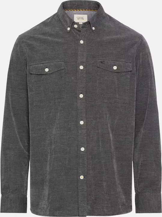 Langärmlig Hemd Gray