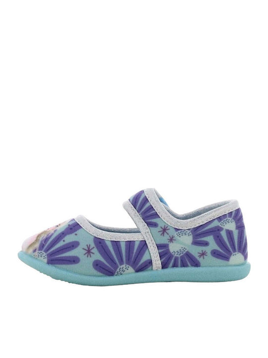 Kids Slippers Blue Frozen