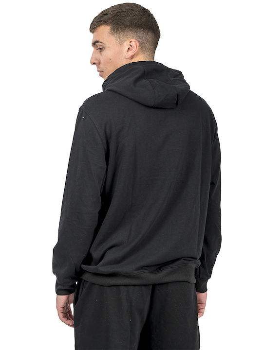 ENERGY MENS SPORTSWEAR HOODIE MR1202-BLACK